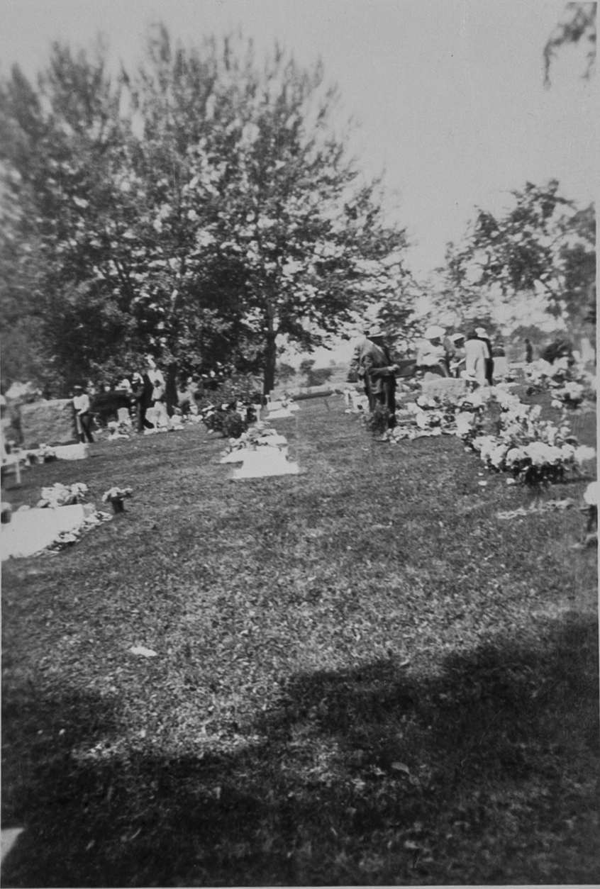 Burial Plots at the Meridian Cemetary