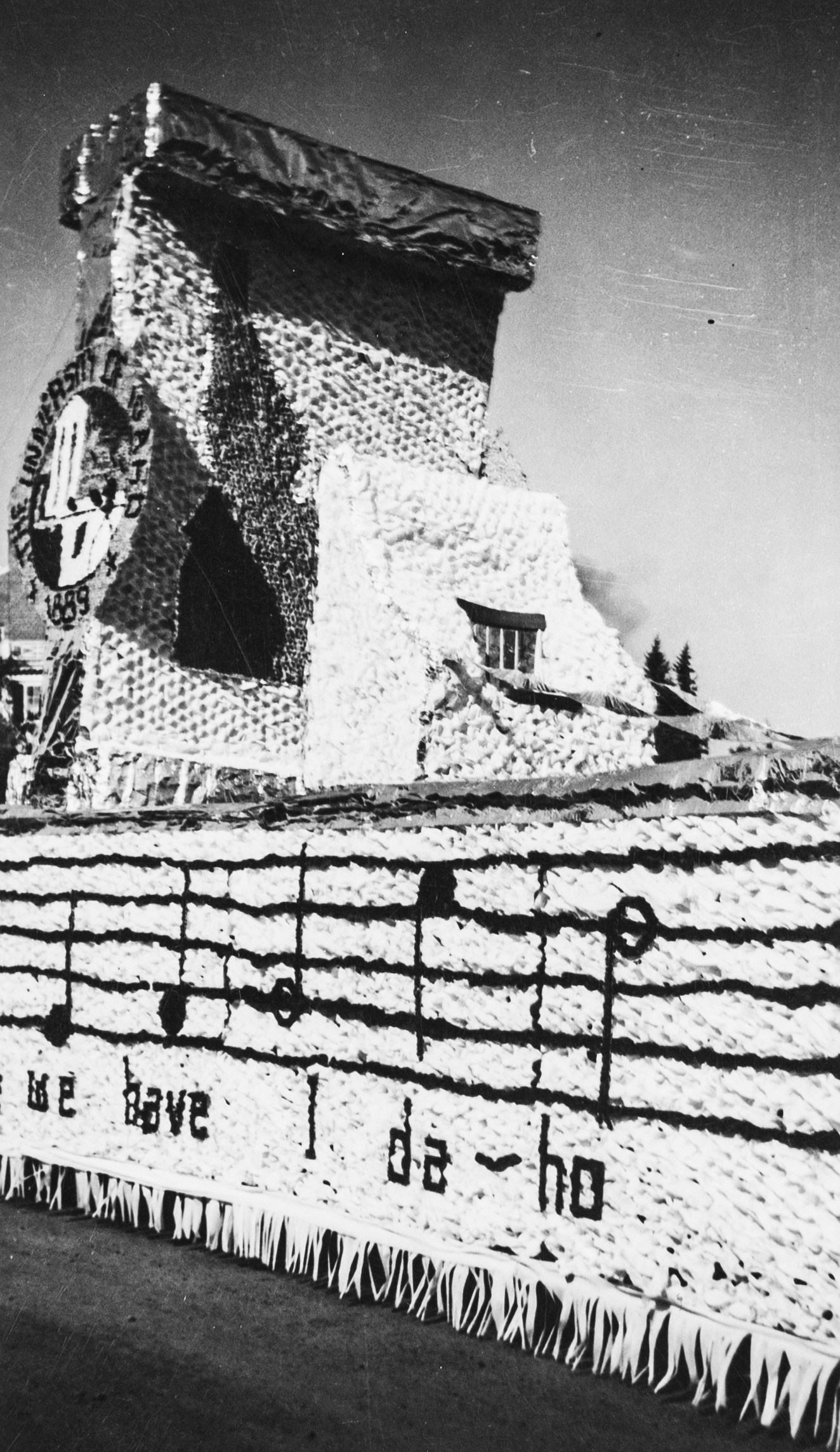 Parade Float for University of Idaho