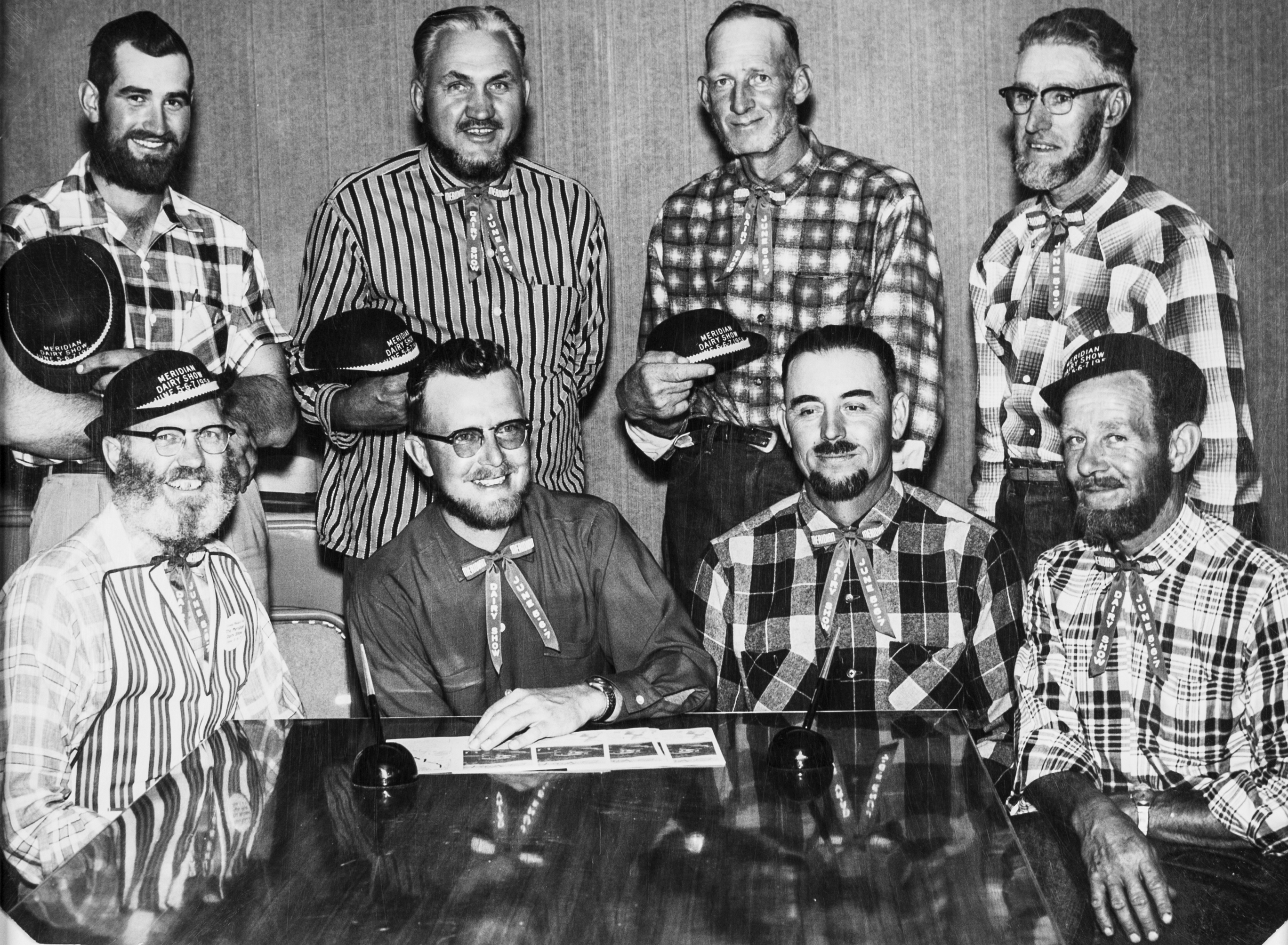 Meridian Dairy Show Board Members '58