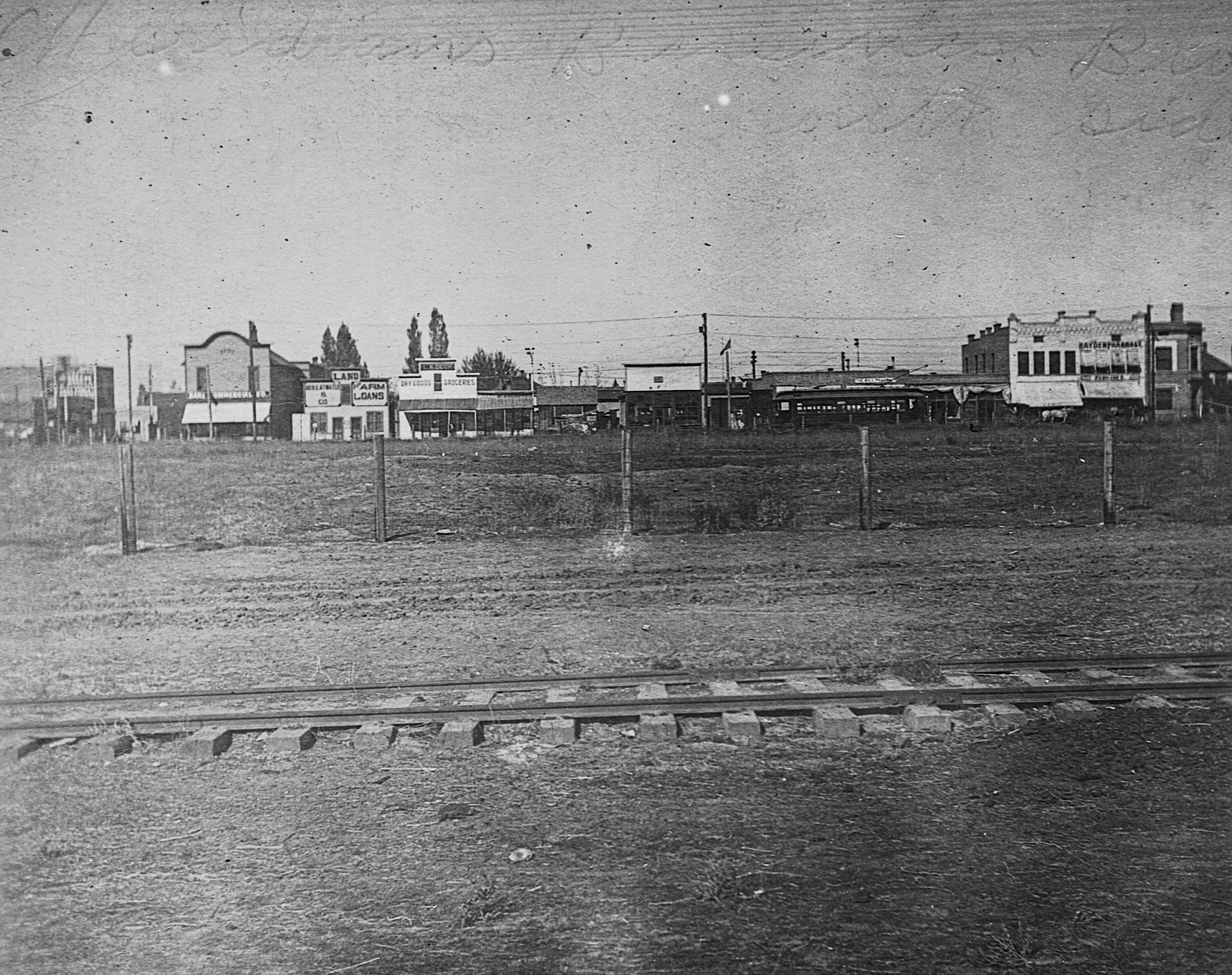 Town Across the Railroad Track